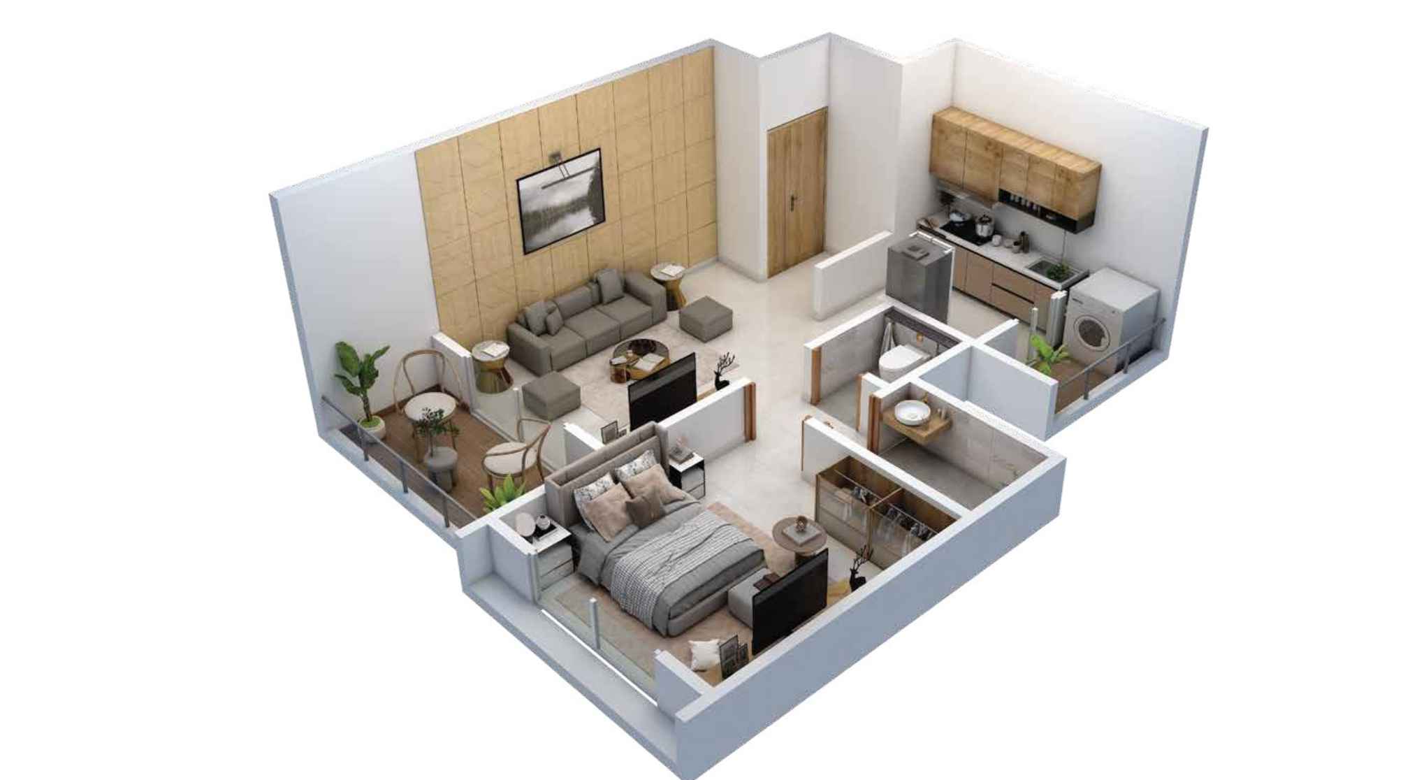 Lotus-Urban-Hills-Floor-Plan-1-BHK-375-sqft